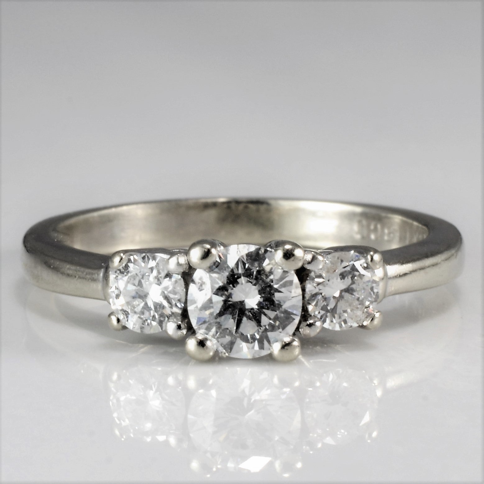 Three Stone Diamond Engagement Ring | 0.51 ctw, SZ 5 |