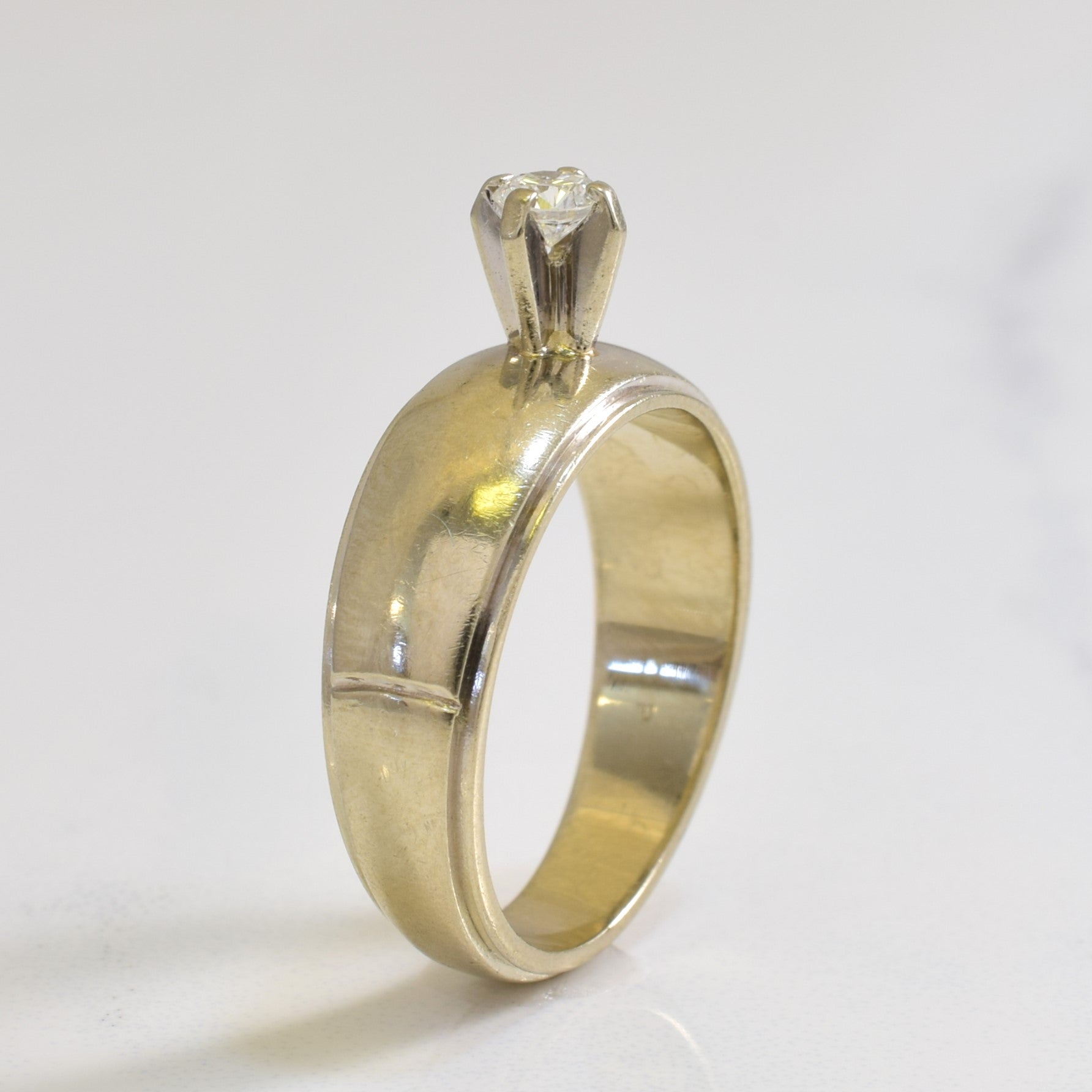 Solitaire Diamond Ring | 0.15ct | SZ 6.5 |