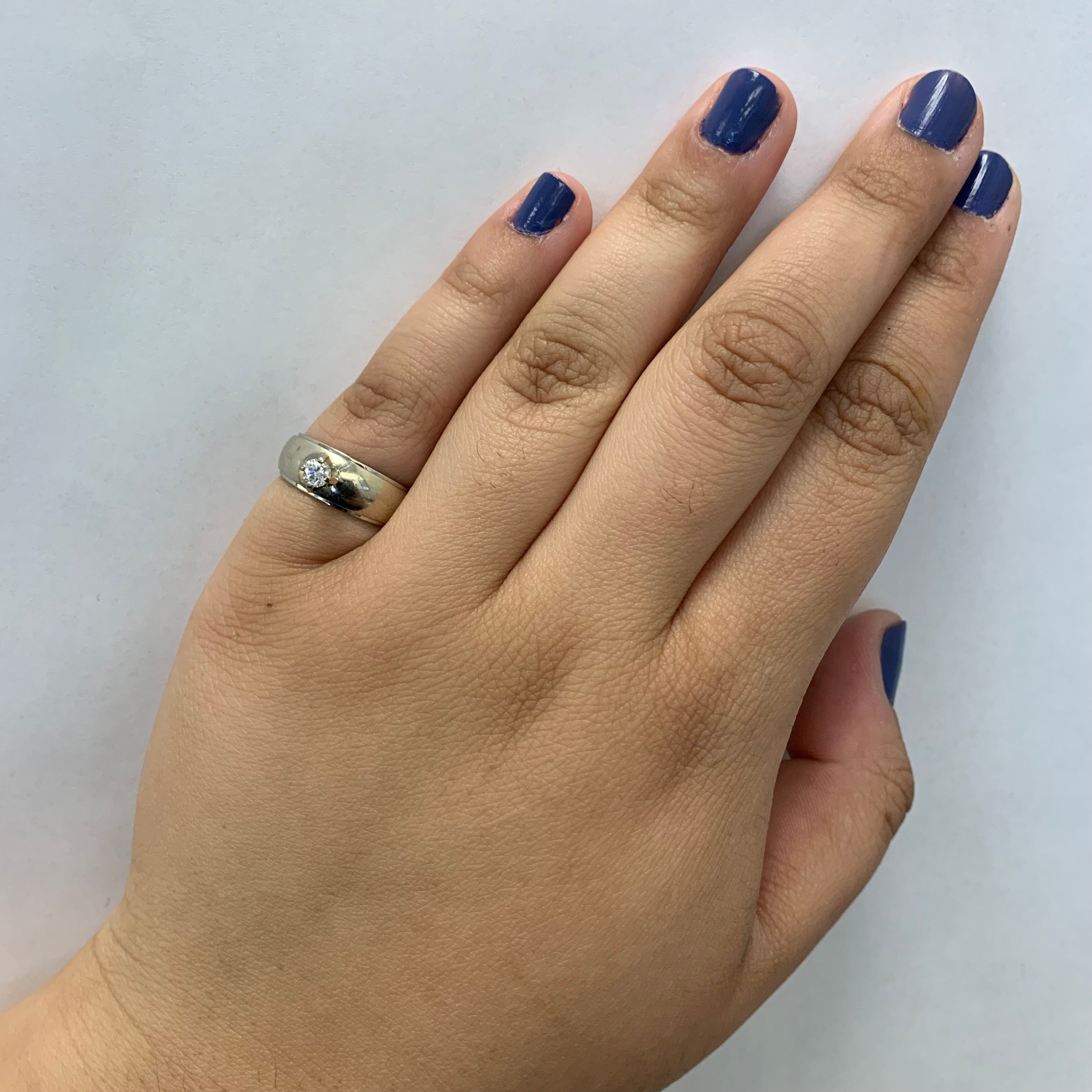 Solitaire Diamond Ring | 0.15ct | SZ 6.5 |