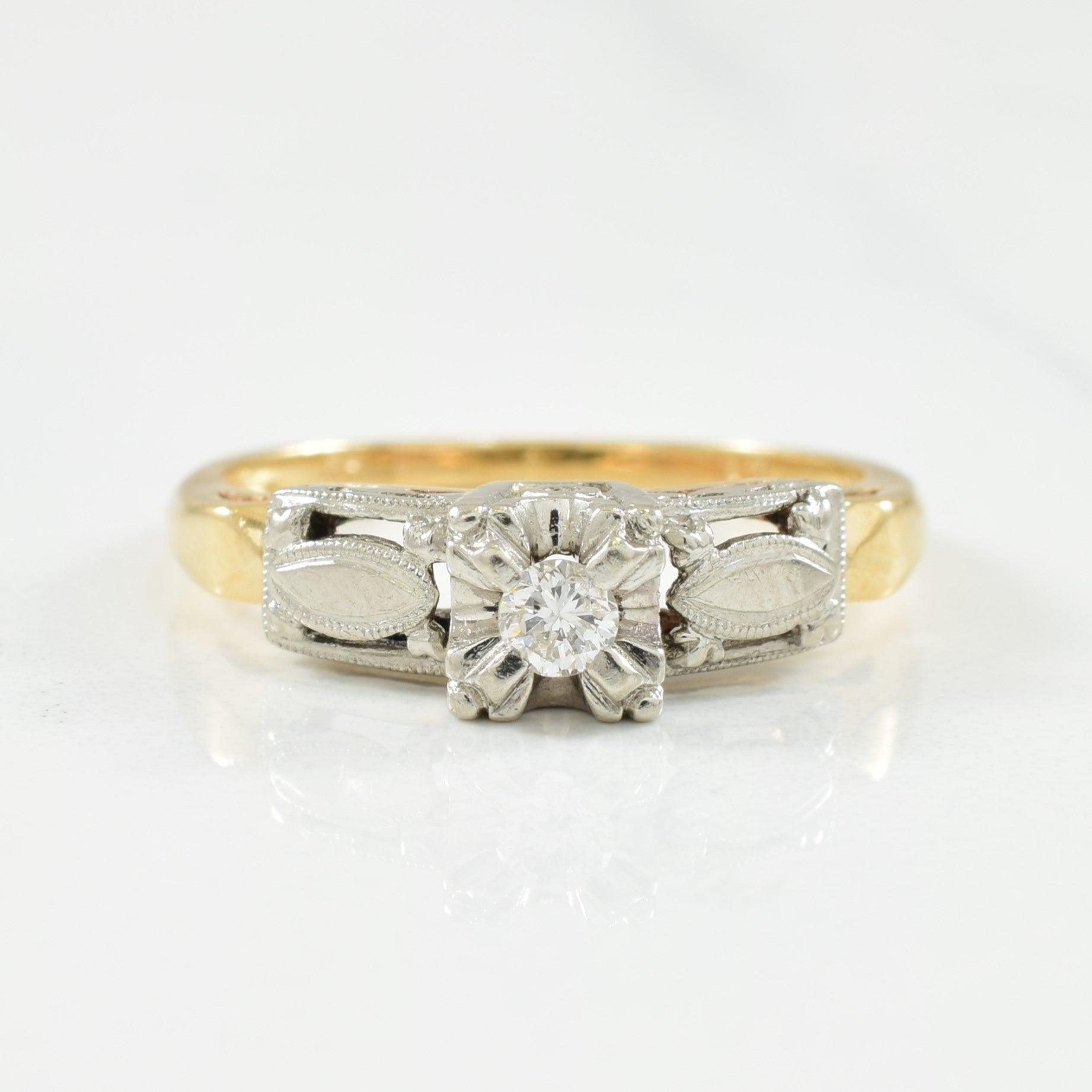 Single Stone Diamond Ring | 0.07ct | SZ 6 |