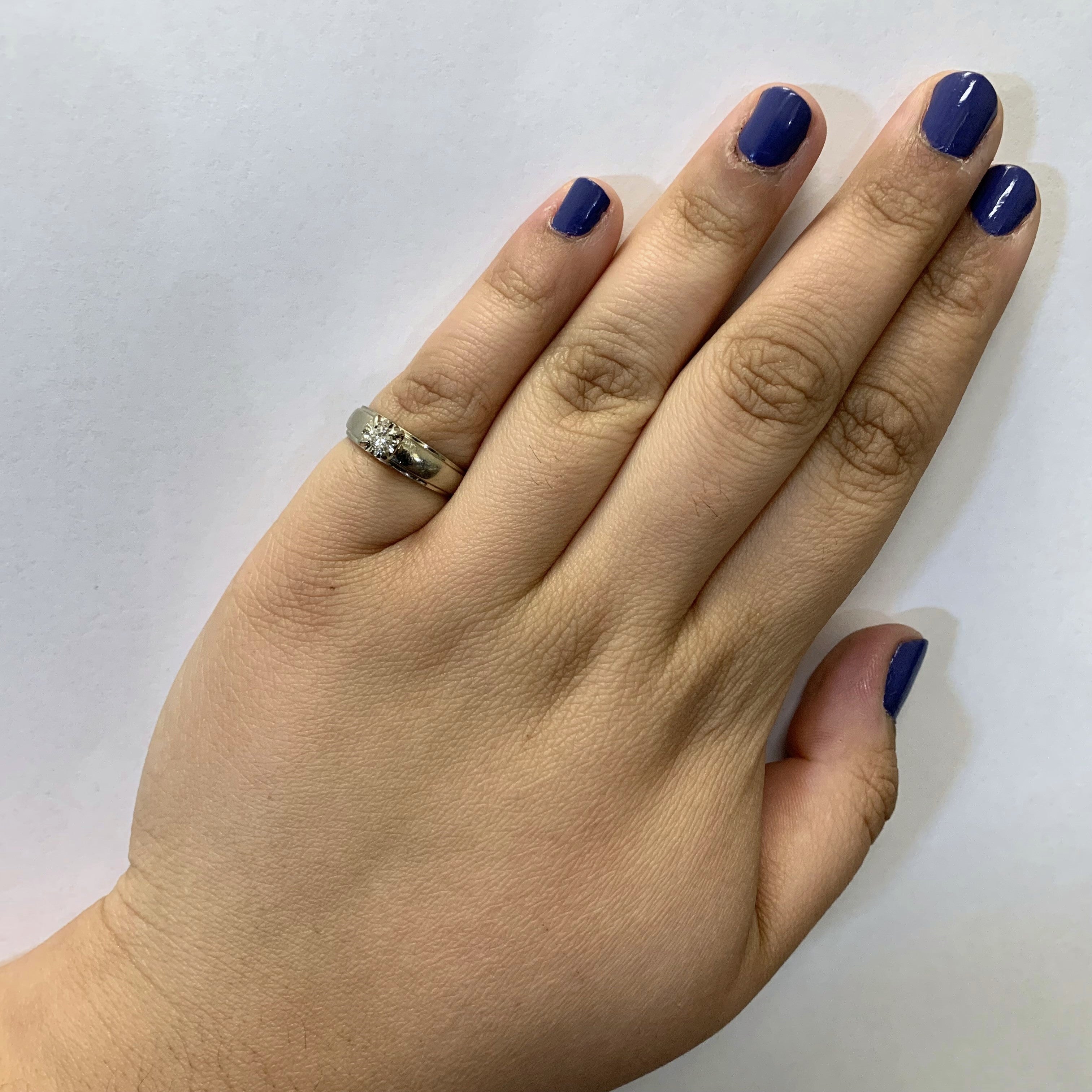 Birks' Solitaire Diamond Ring | 0.10ct | SZ 5 |