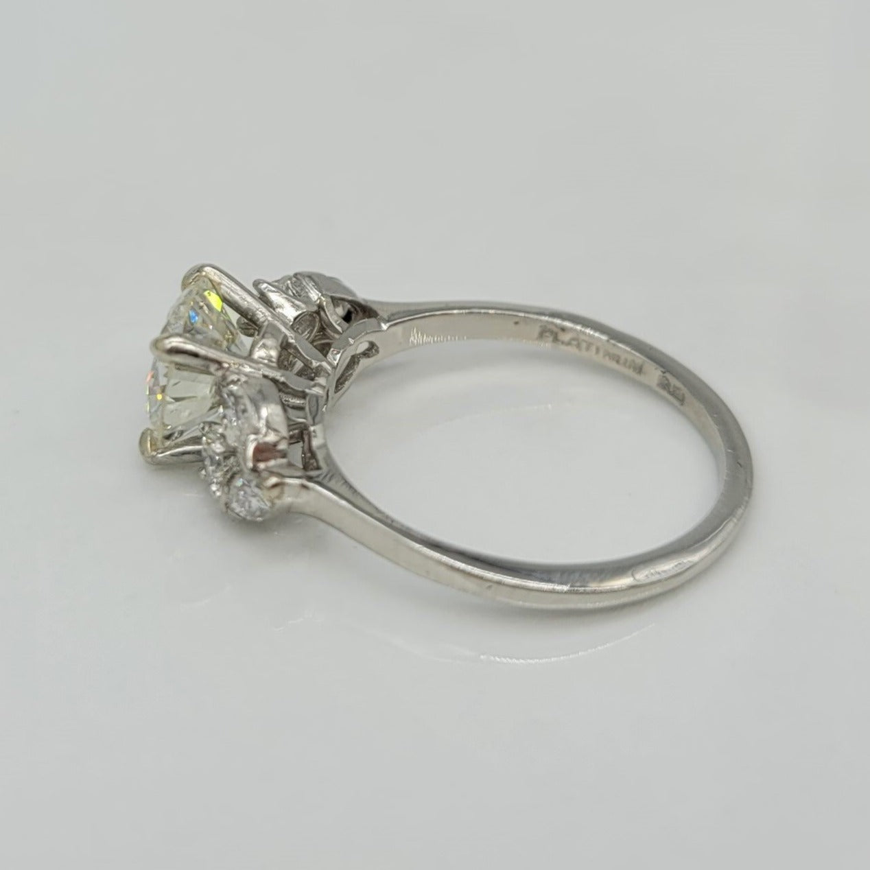 Bespoke' Marquise Cluster Detailed Engagement Ring | 1.51ctw | SZ 4.75 |