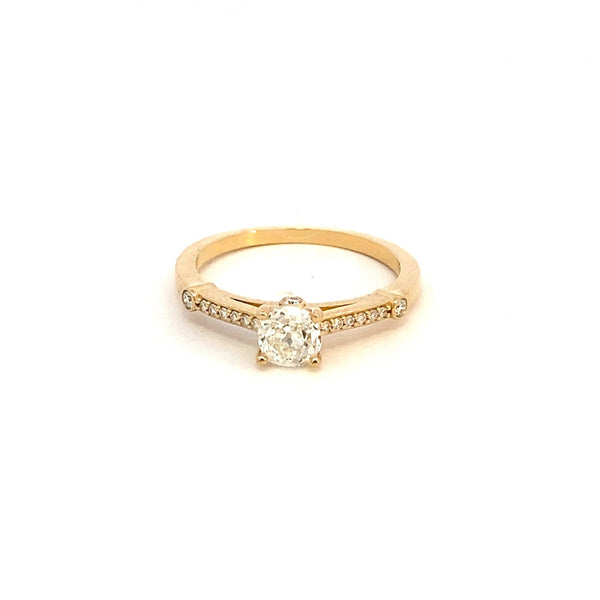 Bespoke' Art Deco Inspired Diamond Engagement Ring | SZ 7 |