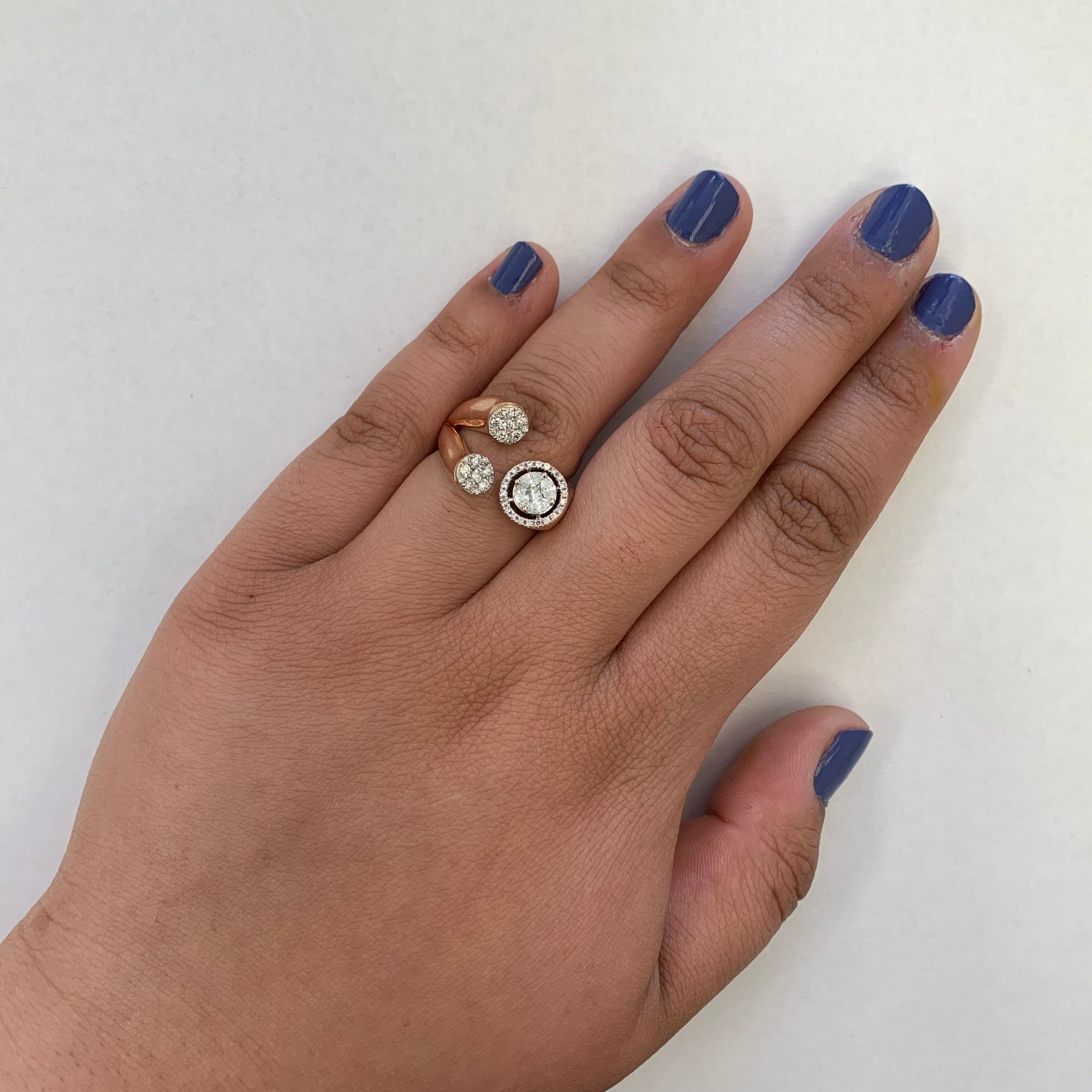 Unique Diamond Ring | 0.68ctw | SZ 7.25 |