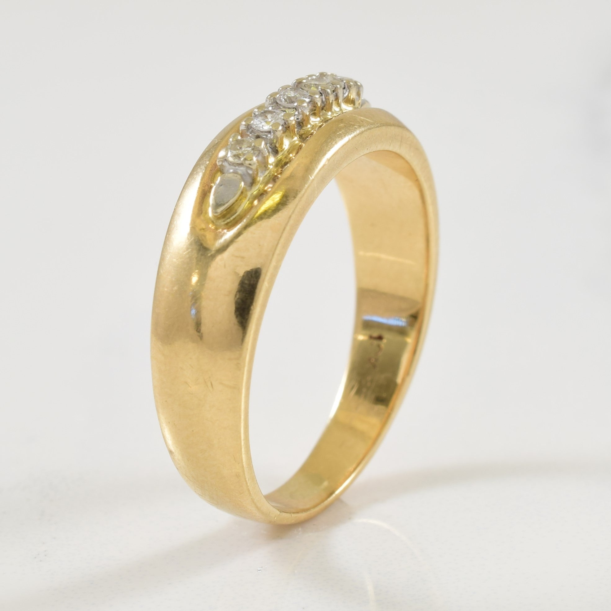 Five Stone Diamond Ring | 0.10ctw | SZ 9.25 |