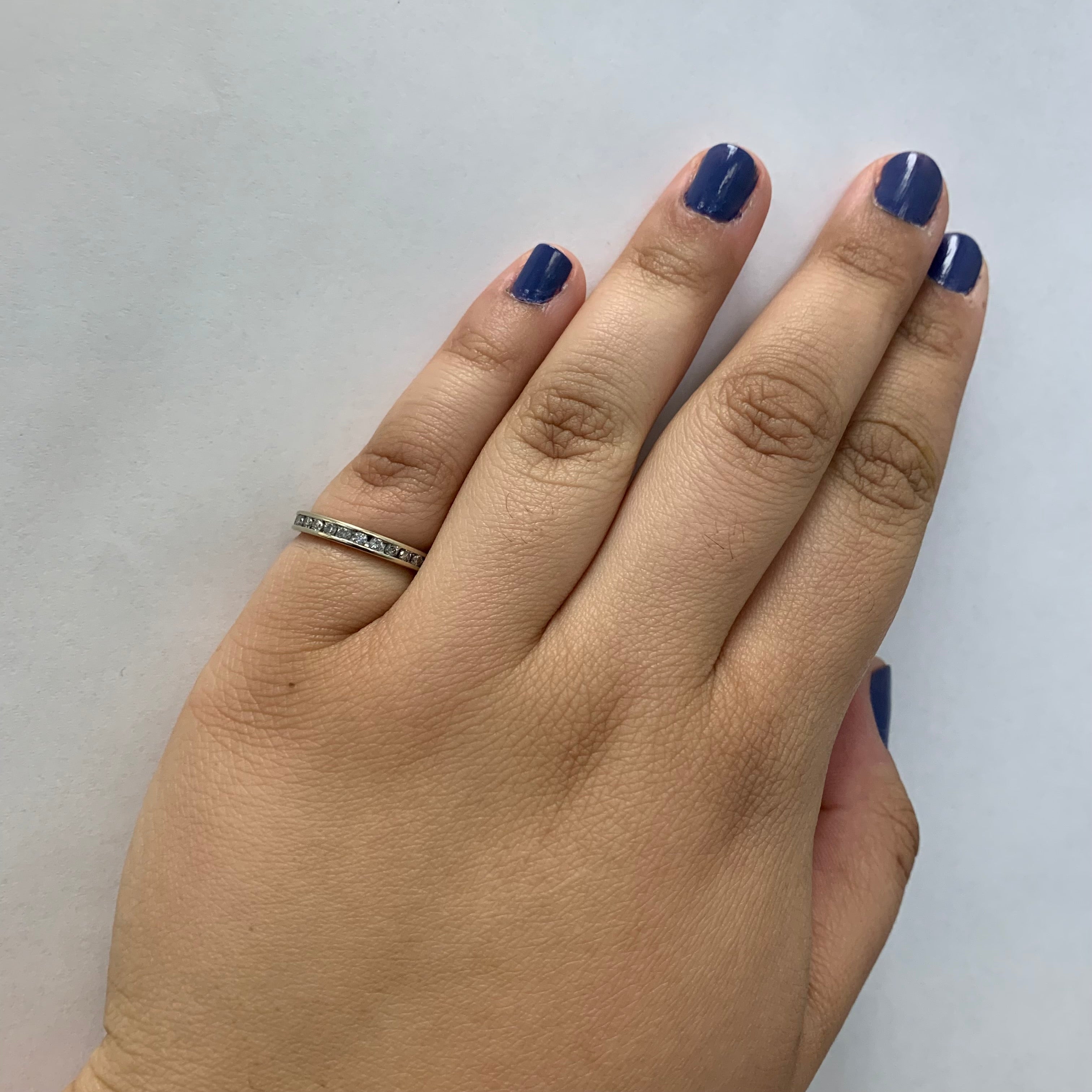 Channel Set Diamond Ring | 0.22ctw | SZ 6.25 |