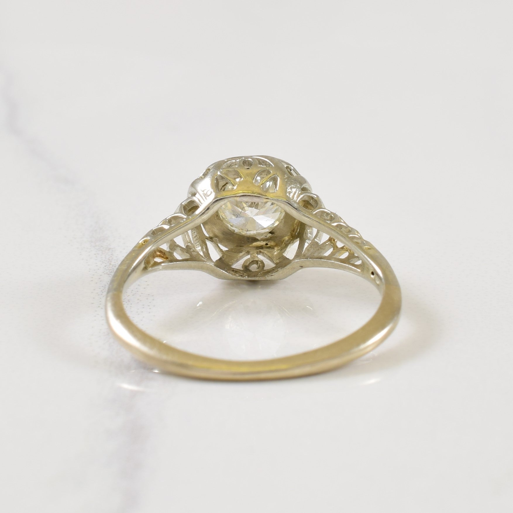 European Cut Diamond Ring | 0.45ct | SZ 4.5 |