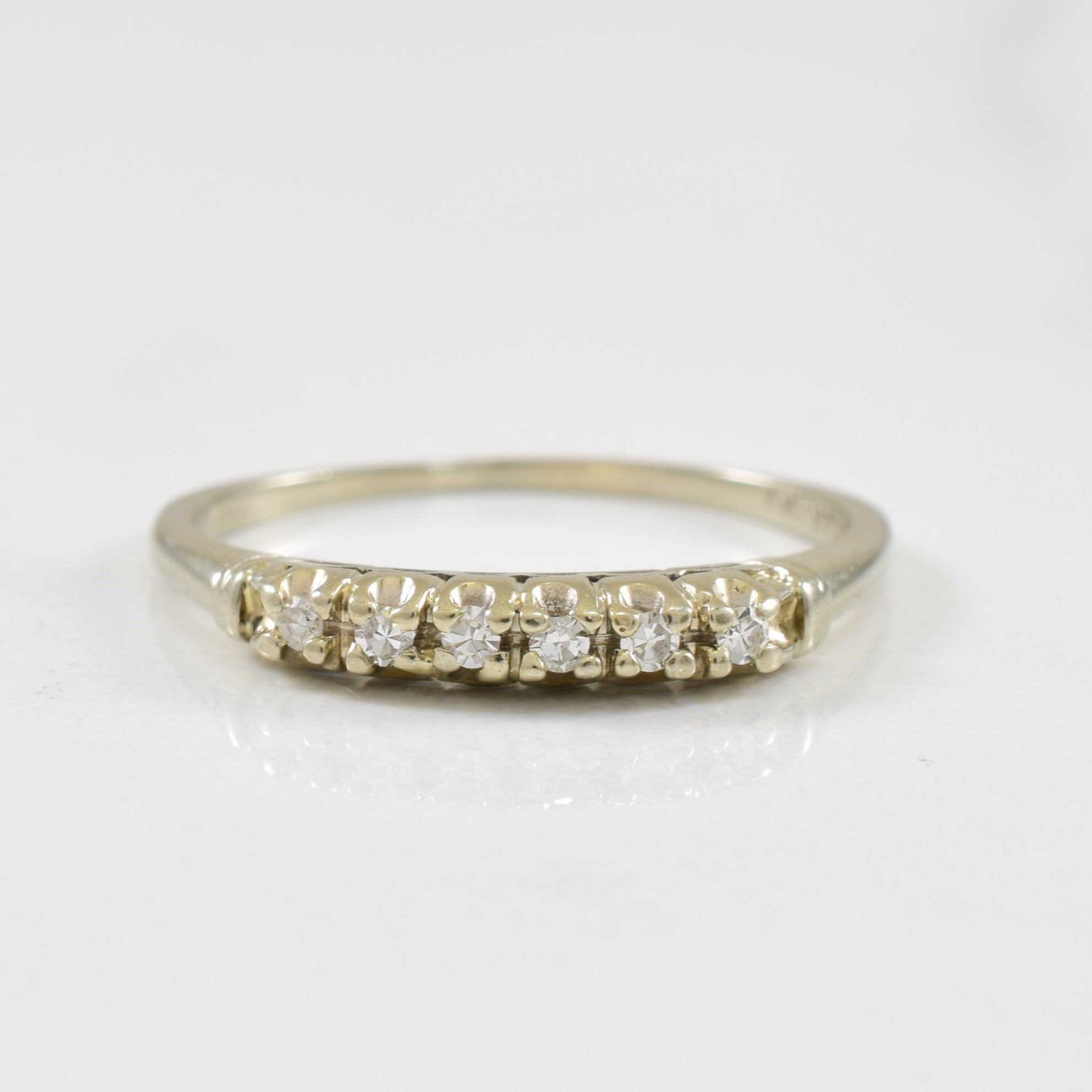 Five Stone Diamond Ring | 0.07ctw | SZ 8 |