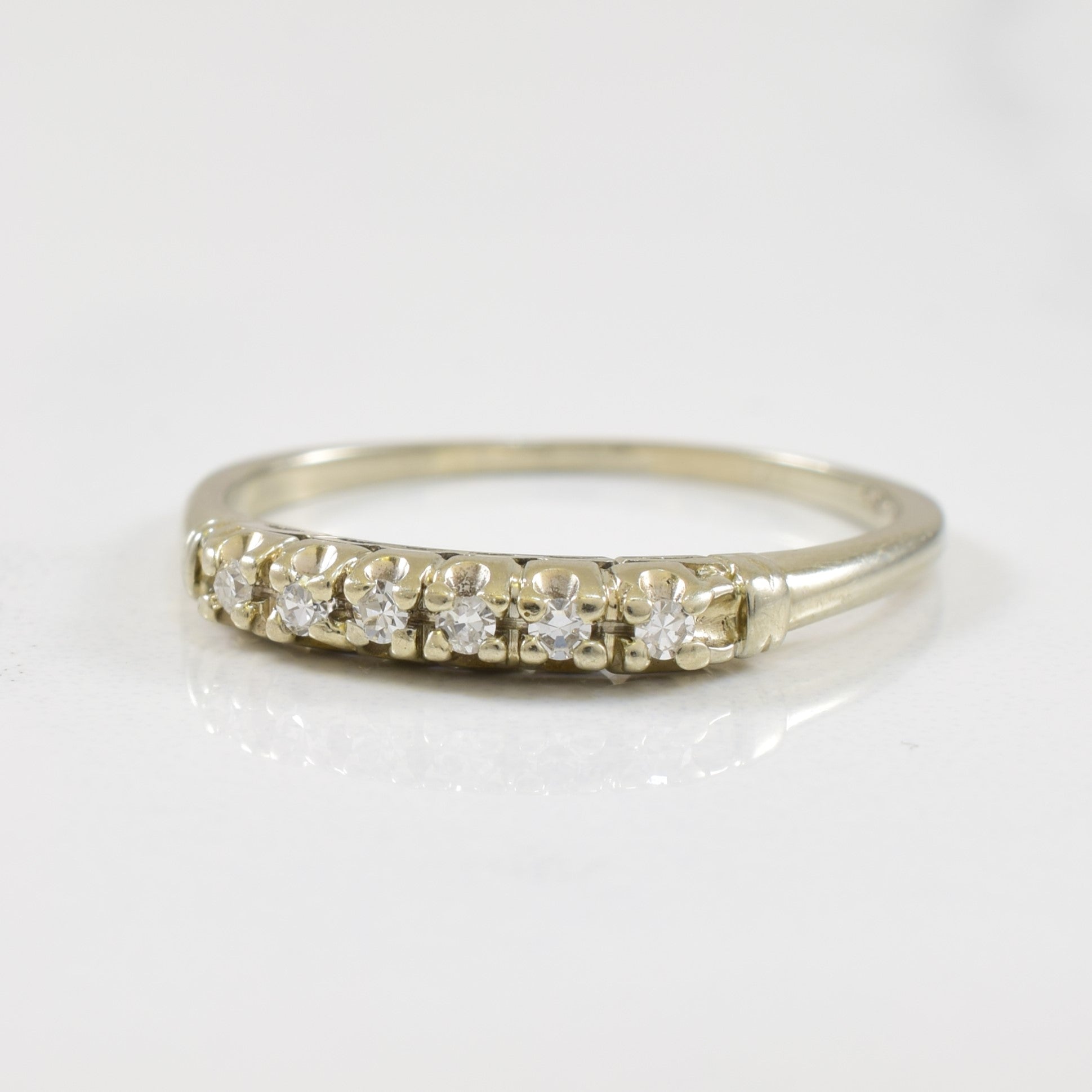 Five Stone Diamond Ring | 0.07ctw | SZ 8 |