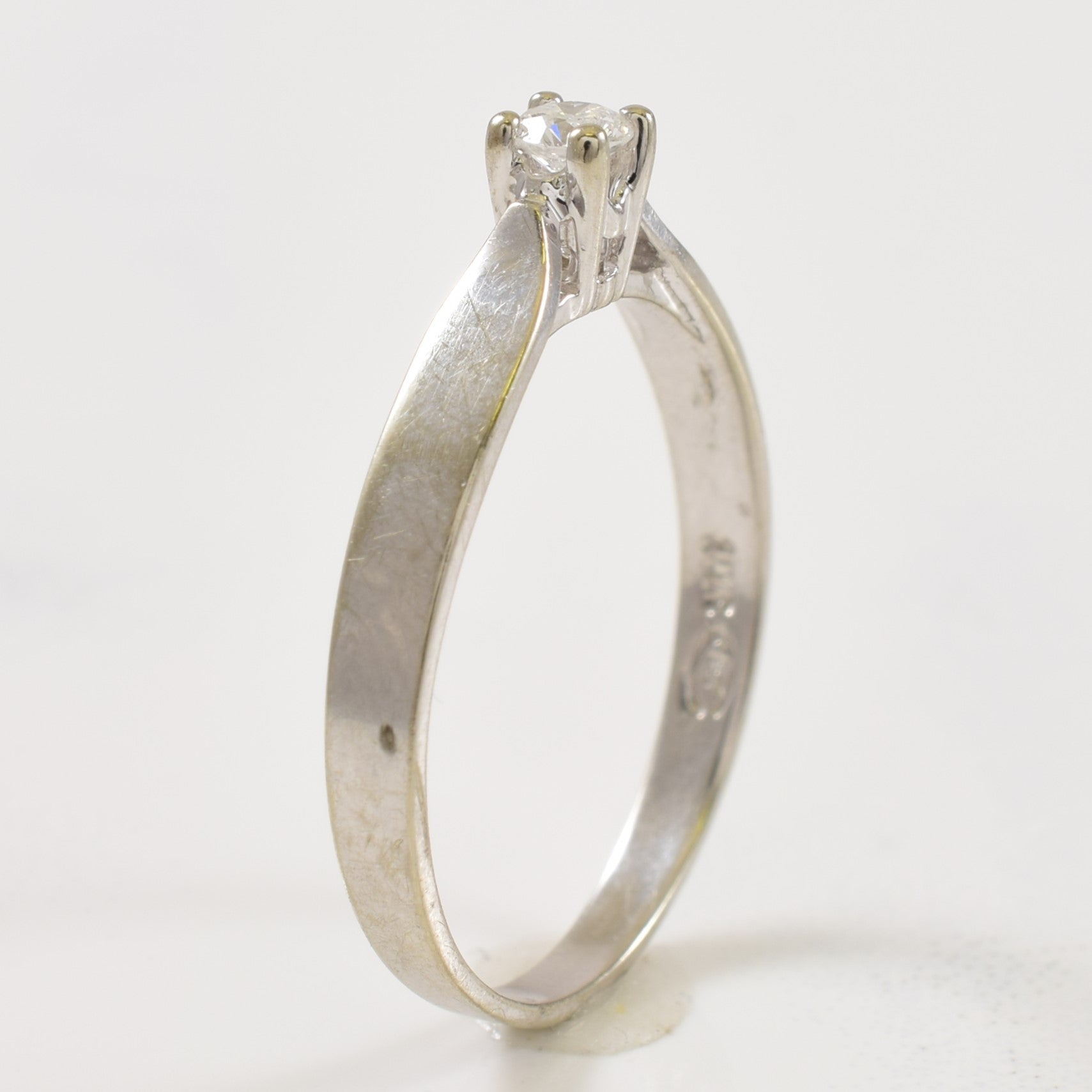 Solitaire Diamond Ring | 0.09ct | SZ 6.25 |