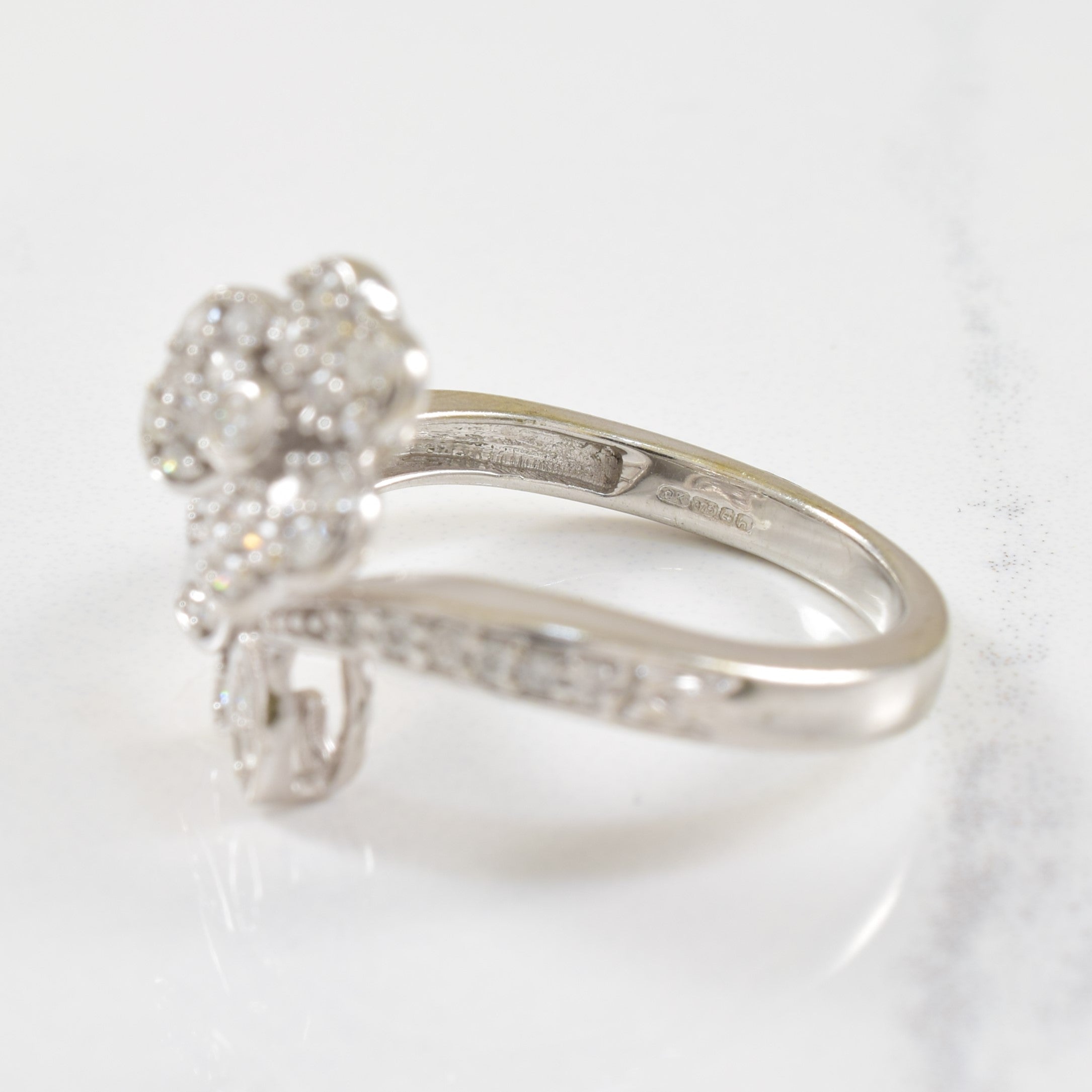 Floral Diamond Ring | 0.25ctw | SZ 7 |