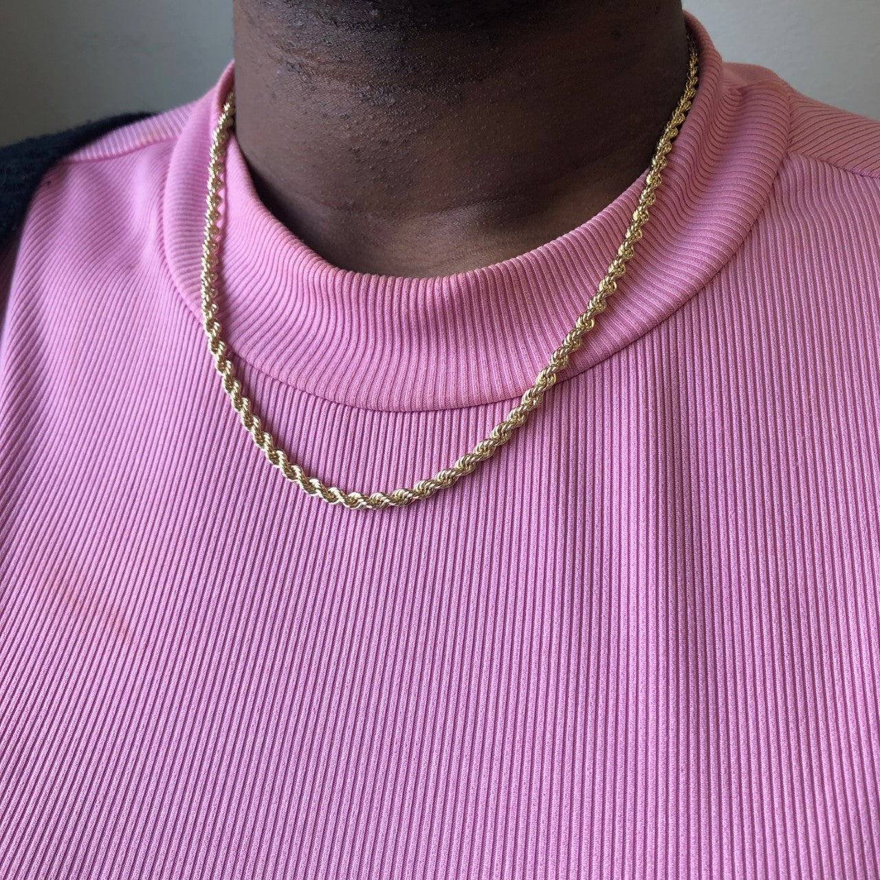 14k Yellow Gold Rope Chain | 20.5" |