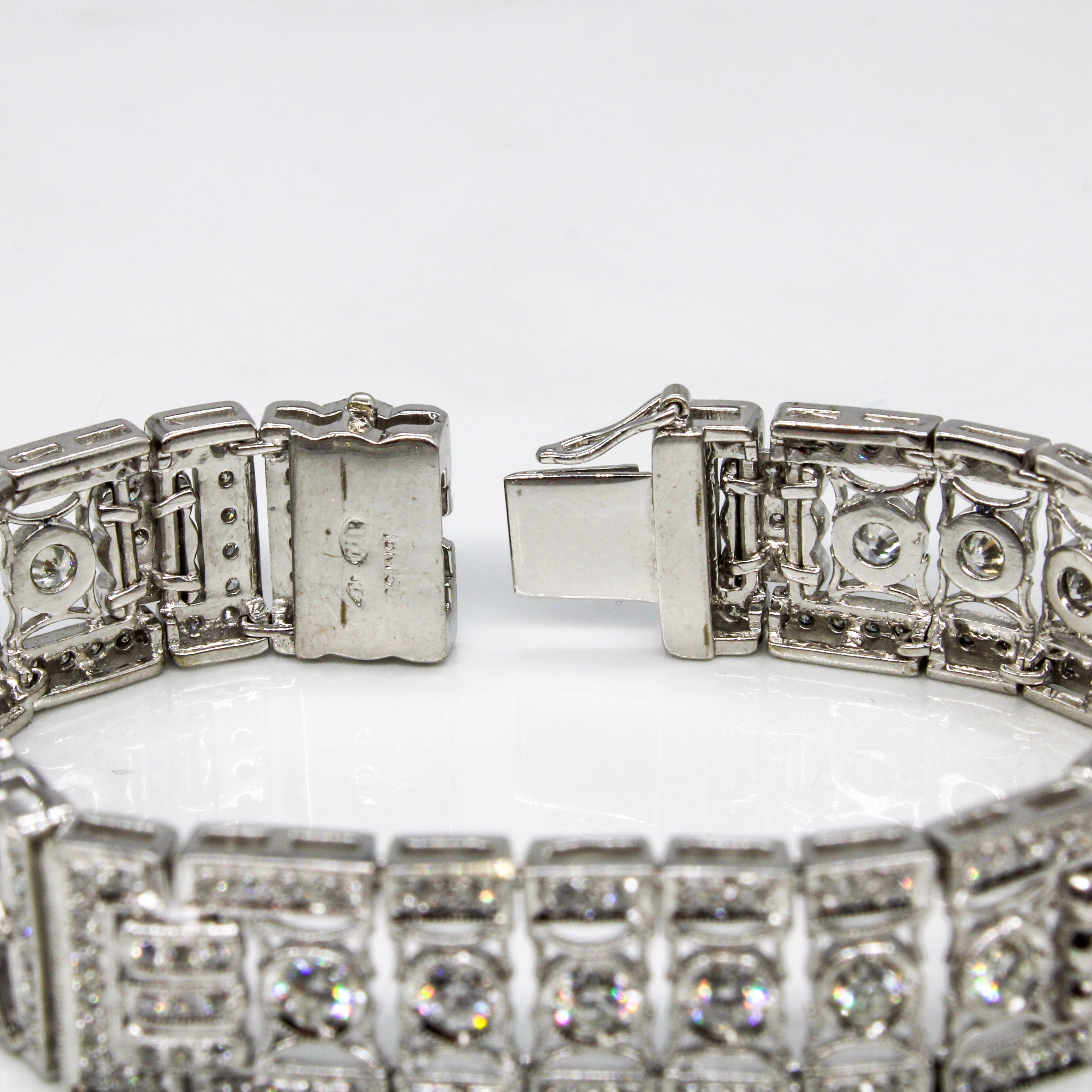 Pave Diamond Heavy Link Bracelet | 3.86ctw | 6.25" |