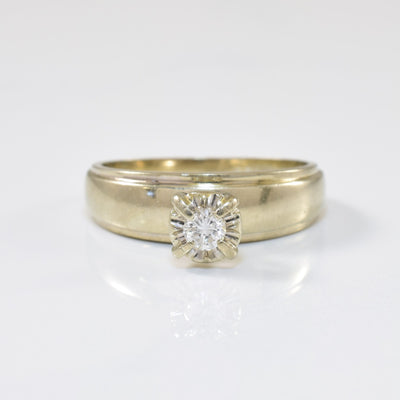Birks' Solitaire Diamond Ring | 0.10ct | SZ 5 |
