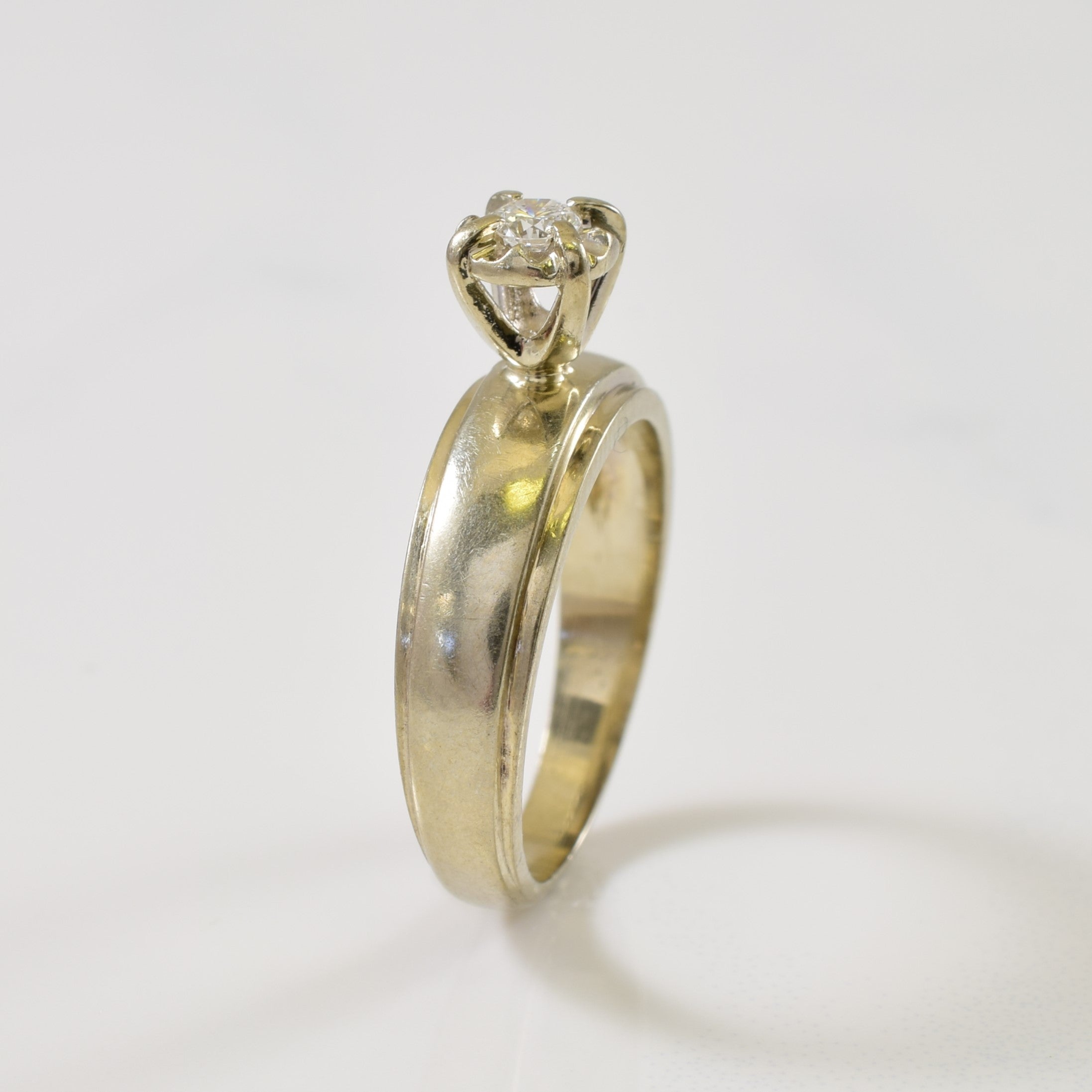 Birks' Solitaire Diamond Ring | 0.10ct | SZ 5 |
