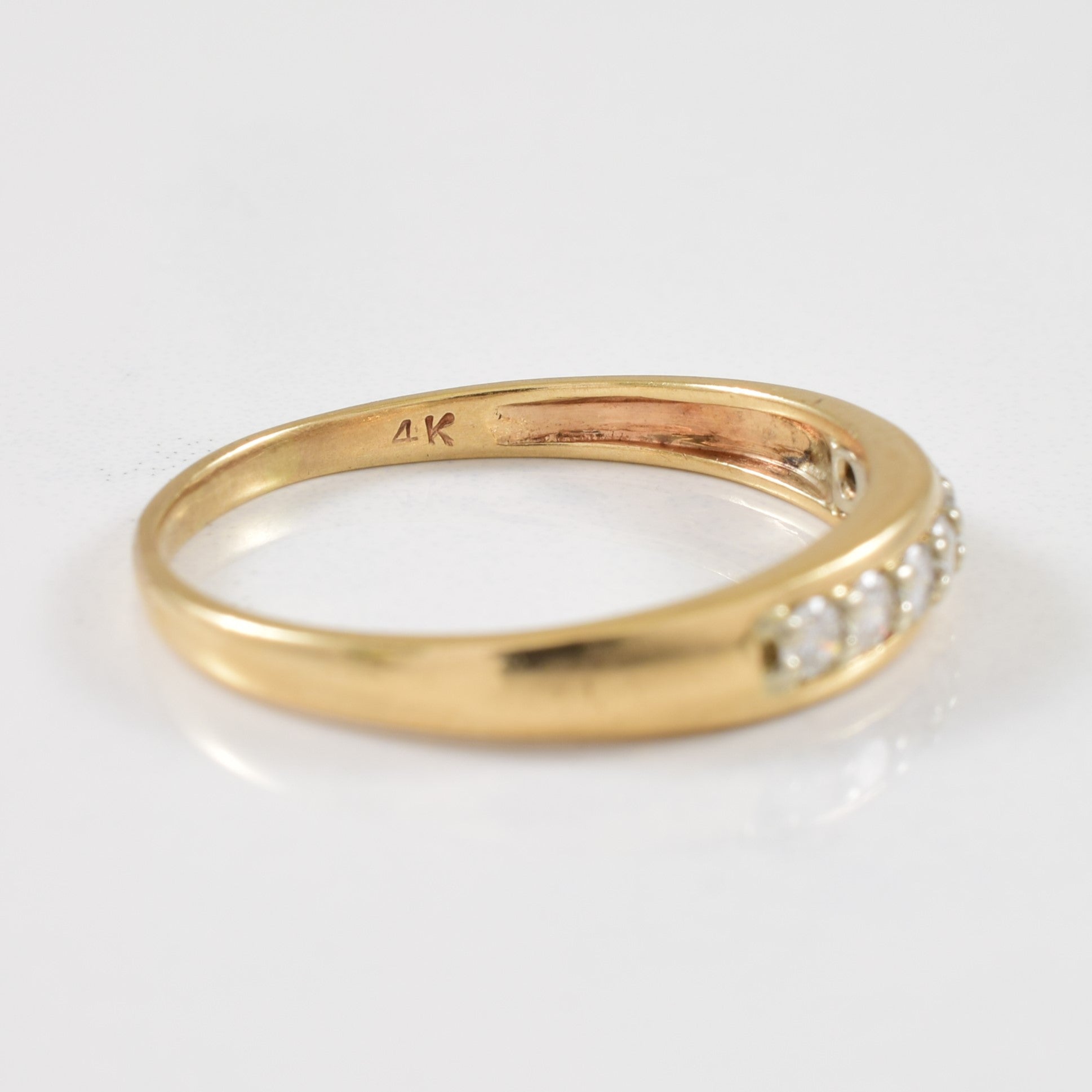 Birks' Semi Eternity Diamond Ring | 0.21ctw | SZ 9 |