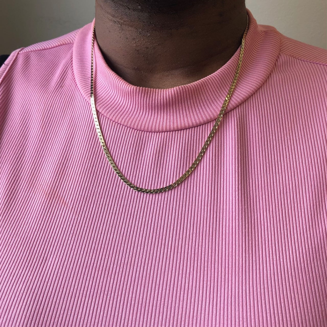 10k Yellow Gold Curb Chain | 22" |