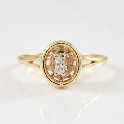 Two Stone Diamond Ring | 0.04ctw | SZ 6 |