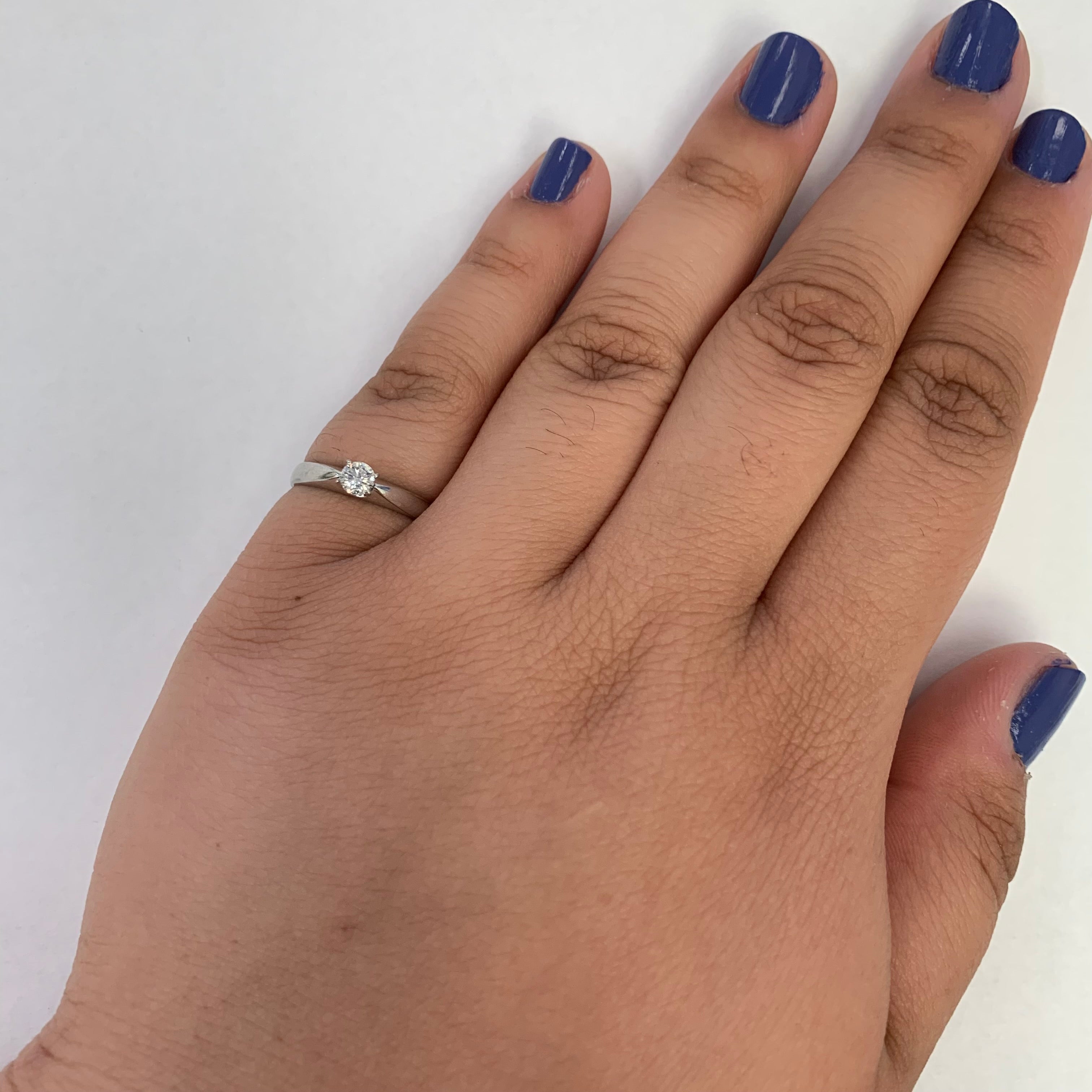 Solitaire Diamond Ring | 0.18ct | SZ 7 |