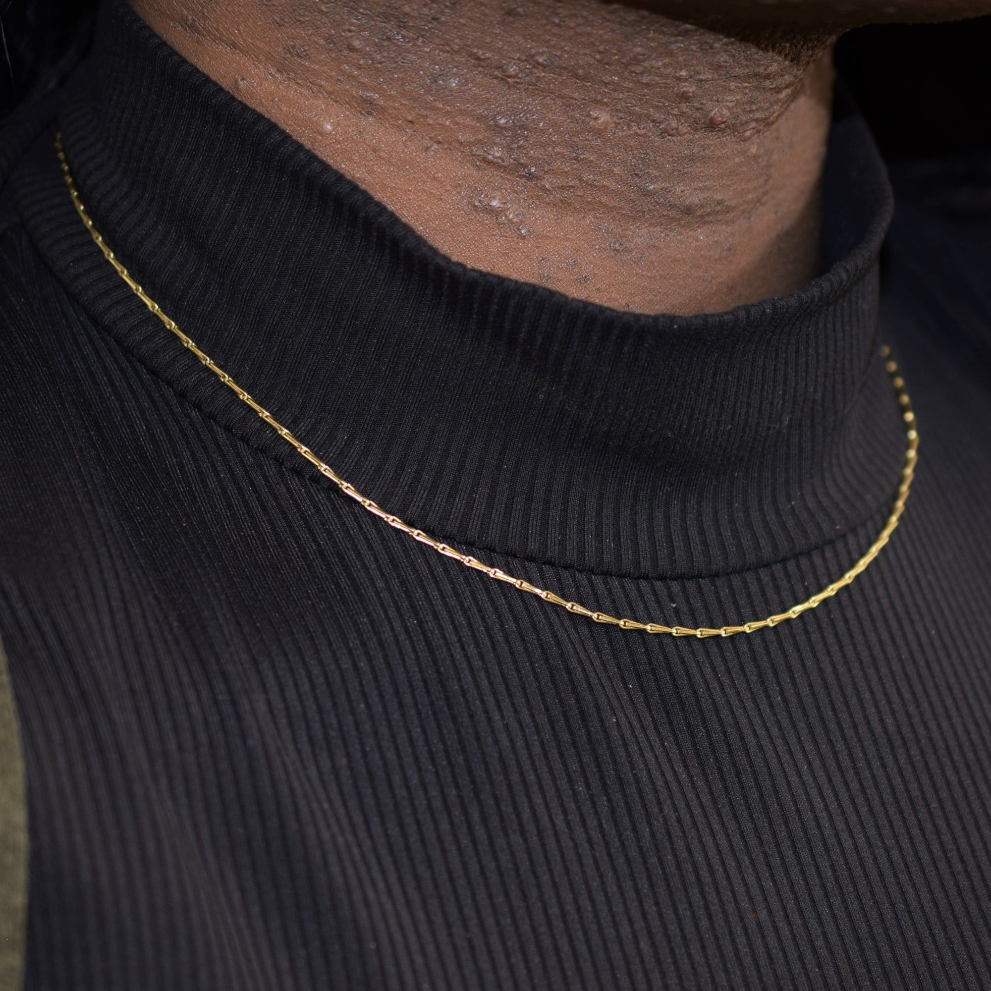 10k Yellow Gold Barleycorn Chain | 18