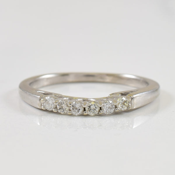 Six Stone Diamond Ring | 0.12ctw | SZ 6 |