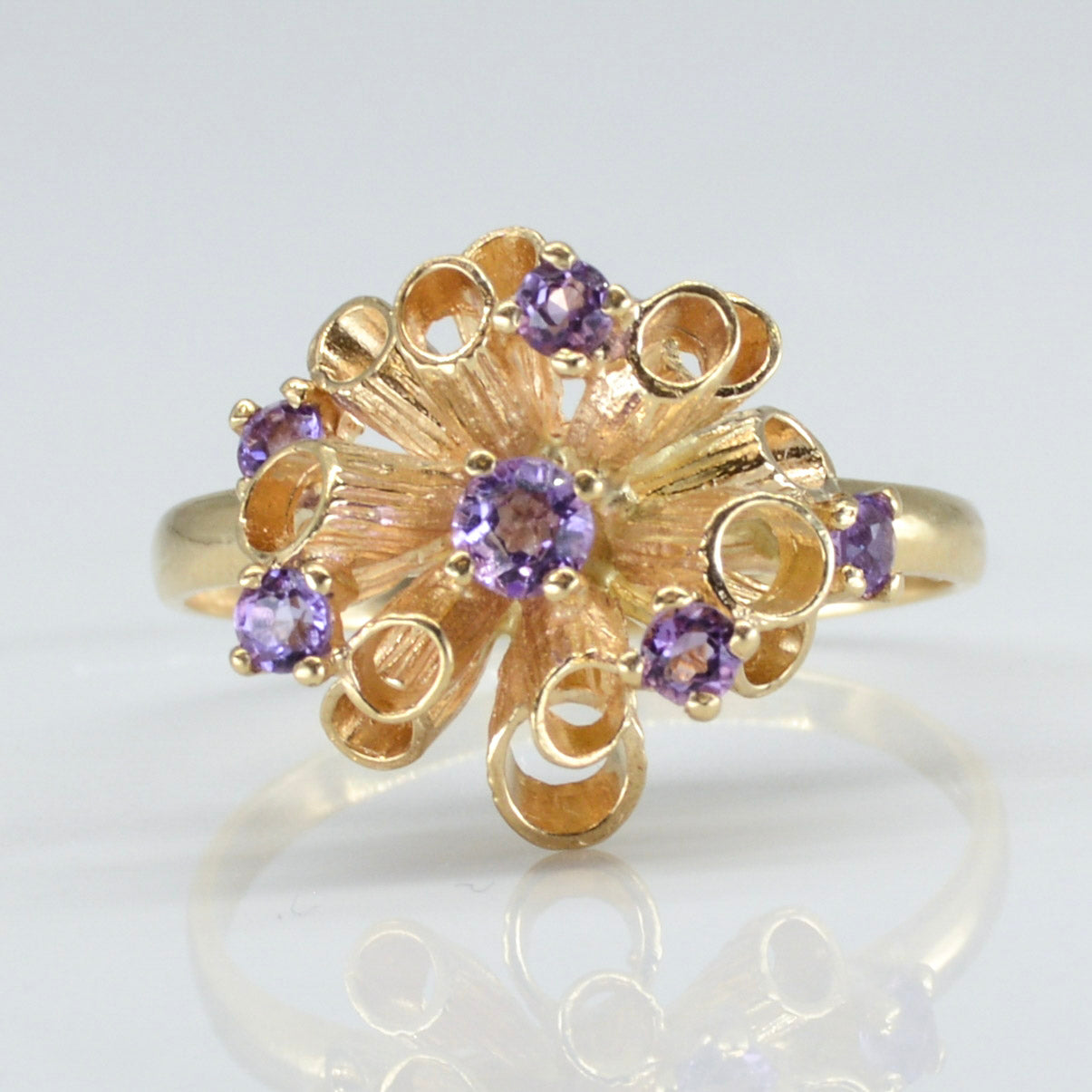 Amethyst Cocktail Ring | 0.30ctw | SZ 9 |