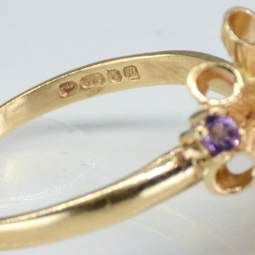 Amethyst Cocktail Ring | 0.30ctw | SZ 9 |