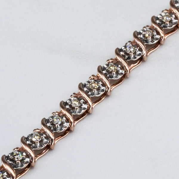 Diamond Tennis Bracelet | 0.96ctw | 7