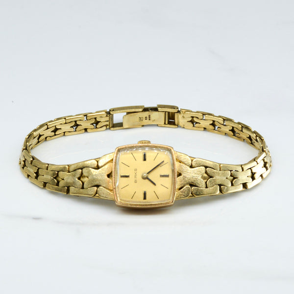 Birks' Yellow Gold Watch | 8