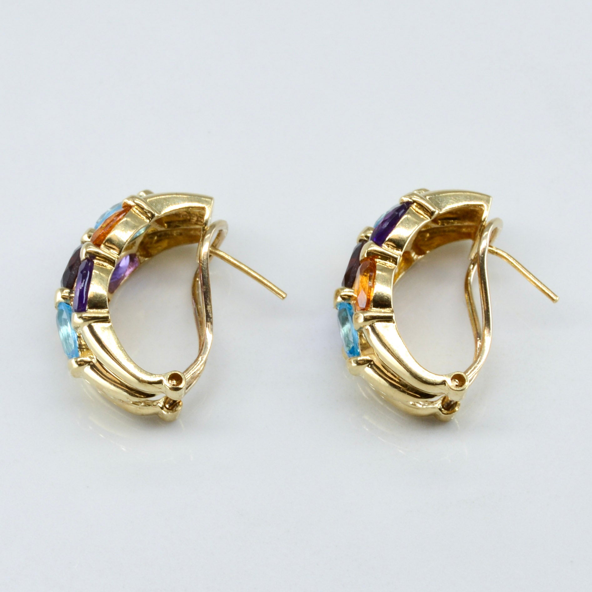 Multi Gem Drop Earrings | 5.00ctw |