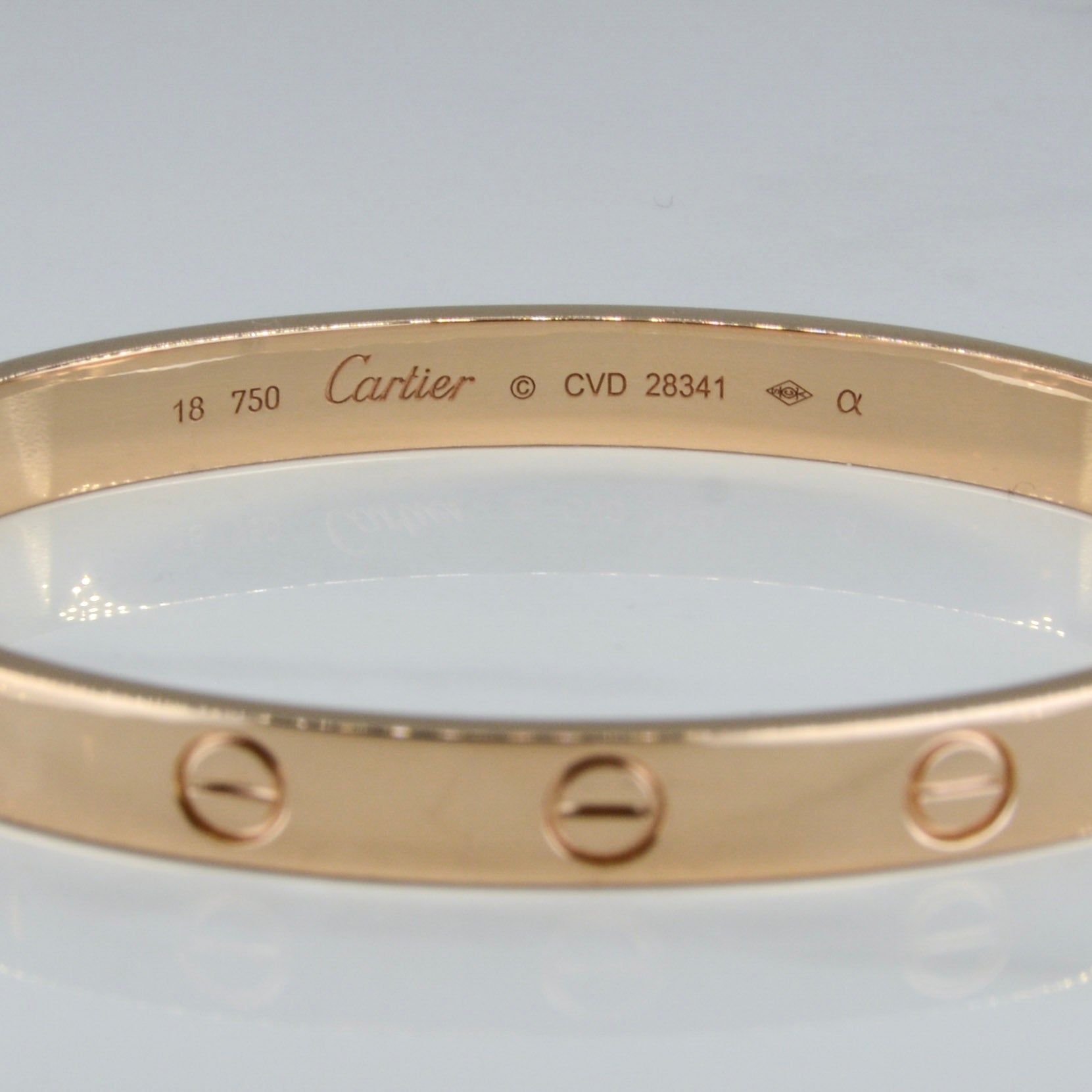 'Cartier' Love Bracelet
