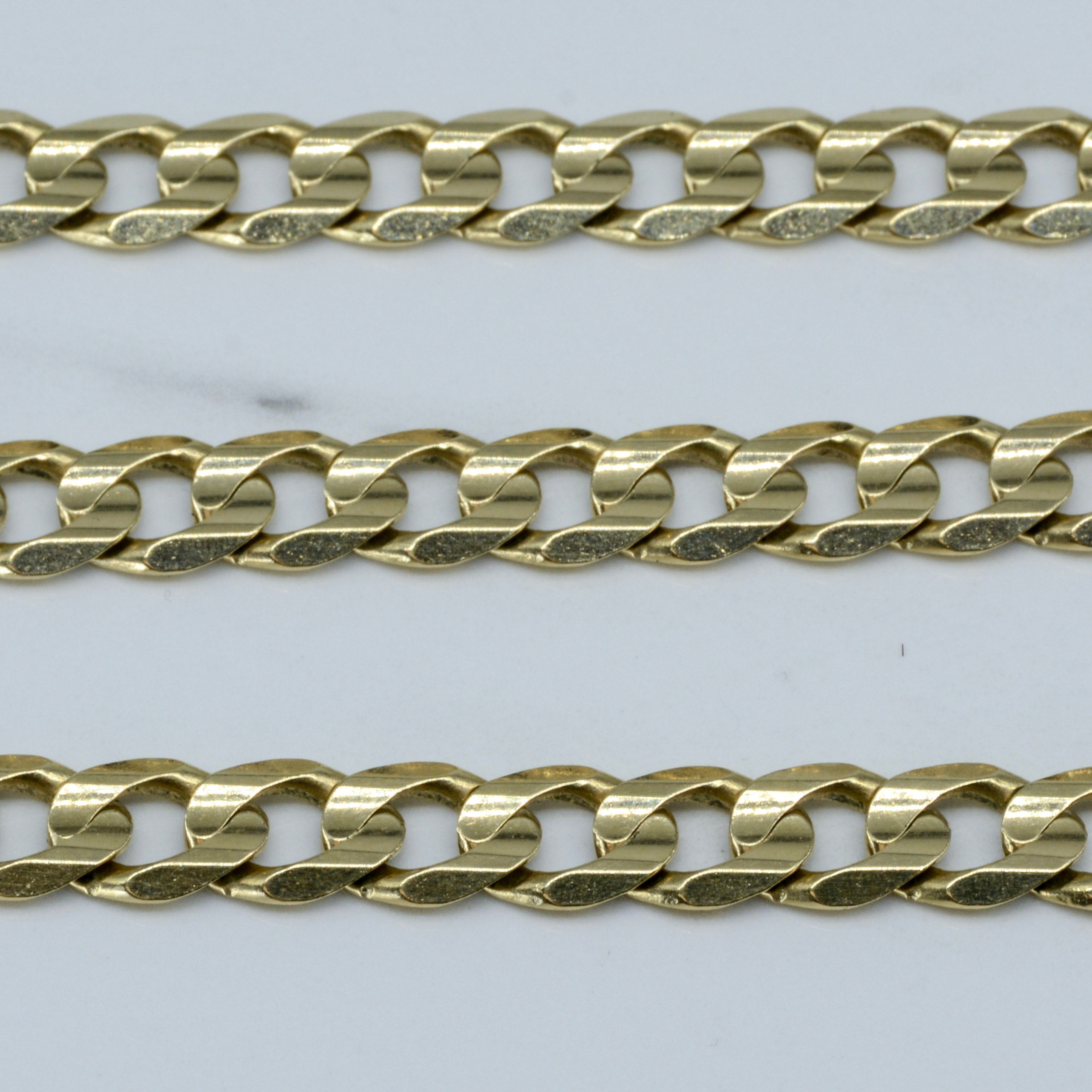 10k Yellow Gold Heavy Curb Chain | 22" |