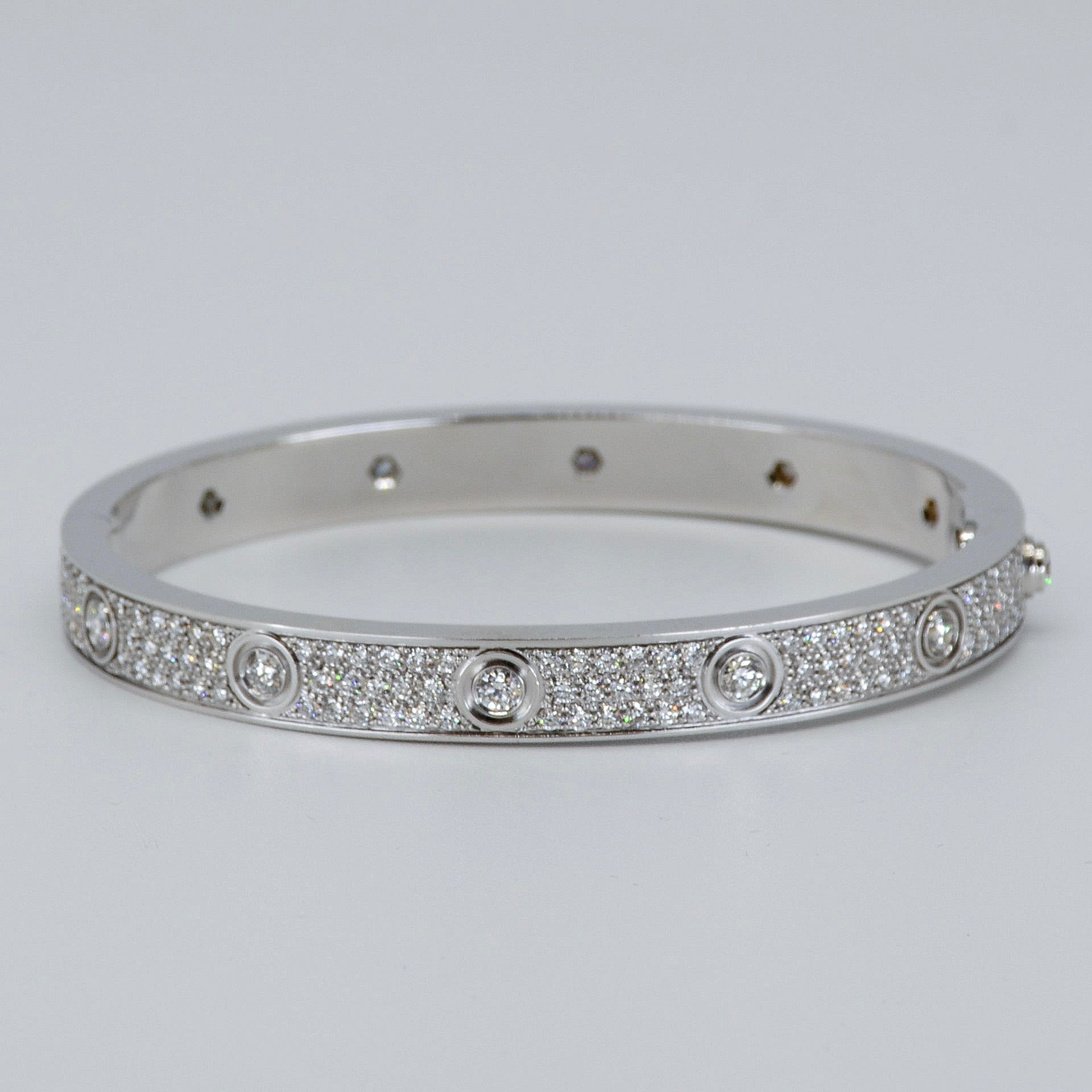 Cartier' Love Bracelet, Diamond-Paved | 3.15ctw |