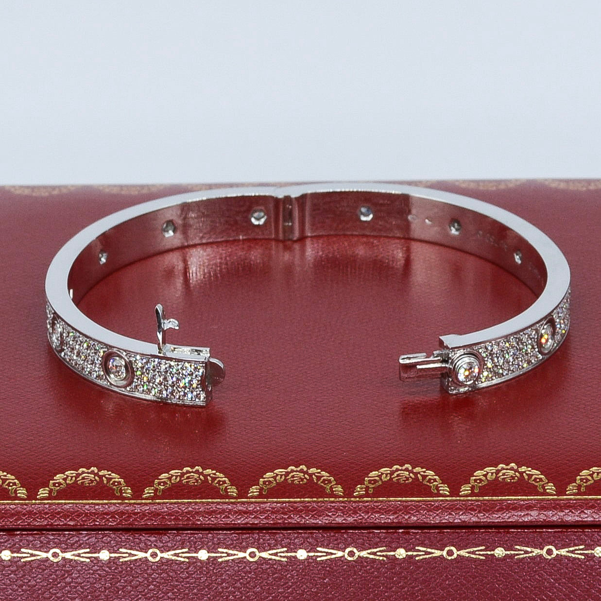 Cartier' Love Bracelet, Diamond-Paved | 3.15ctw |