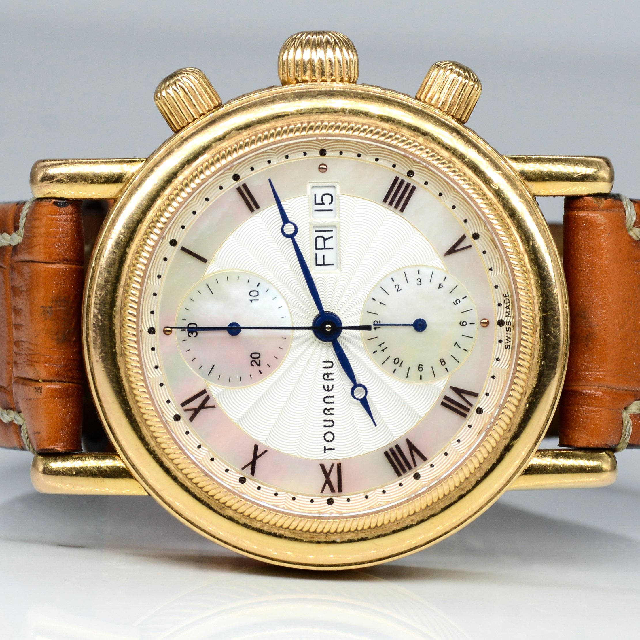 Tourneau' Chronograph Wristwatch |