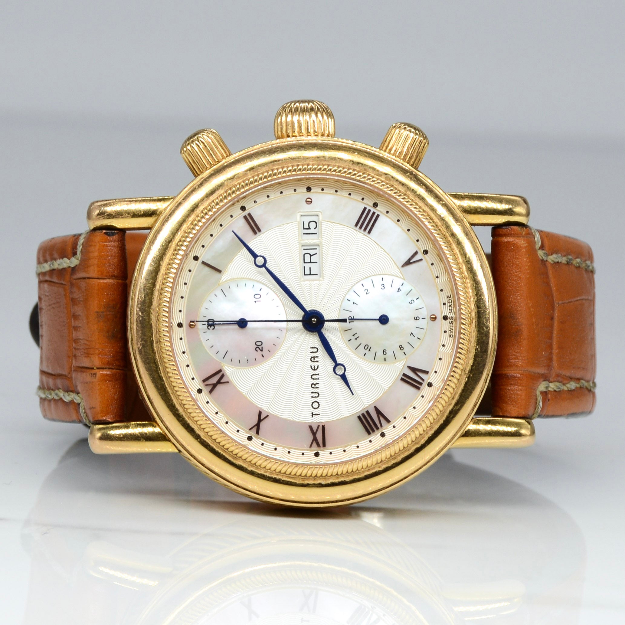 Tourneau' Chronograph Wristwatch |