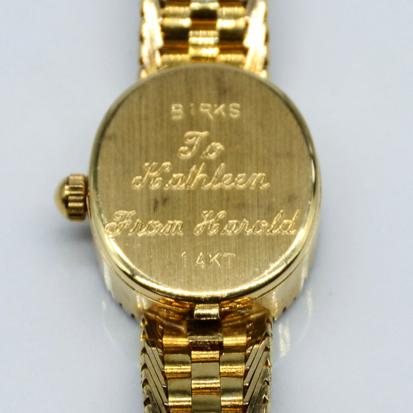 'Birks' Diamond Wristwatch | 5.5