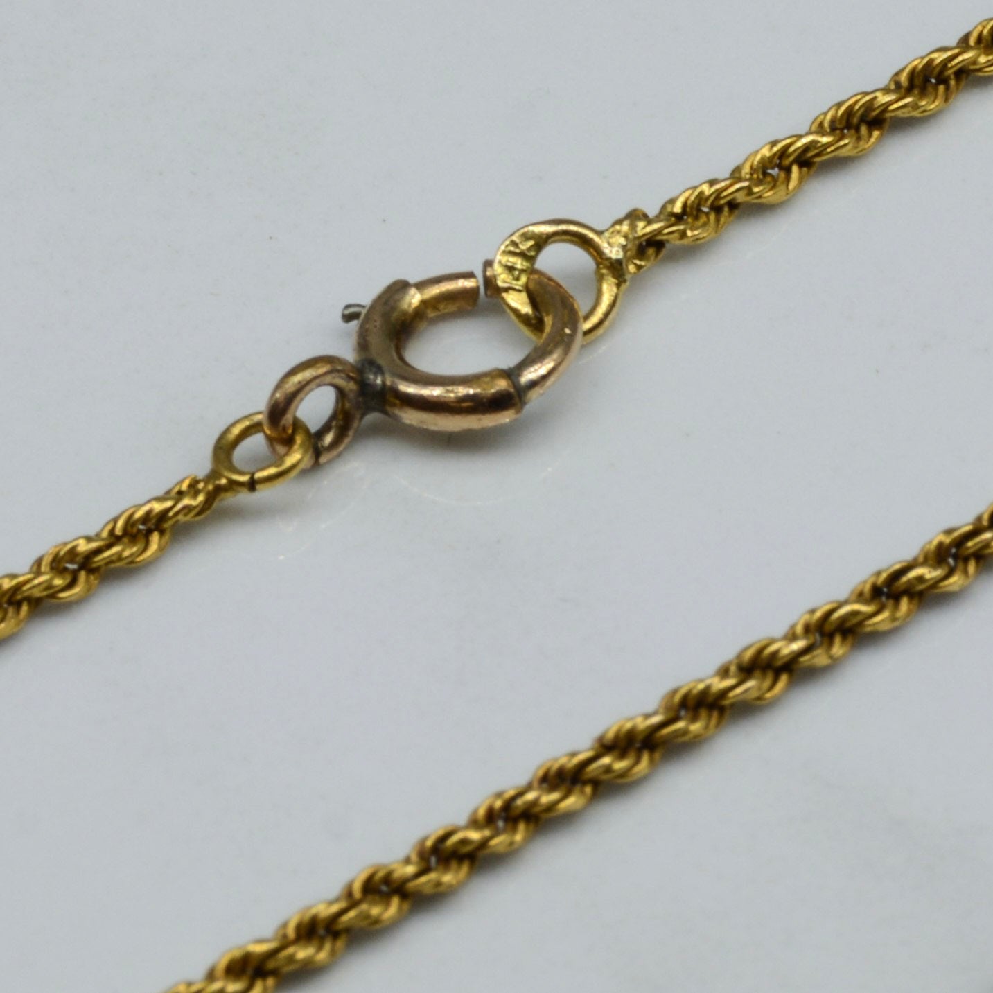 Edwardian Peridot & Seed Pearl Necklace | 16" |