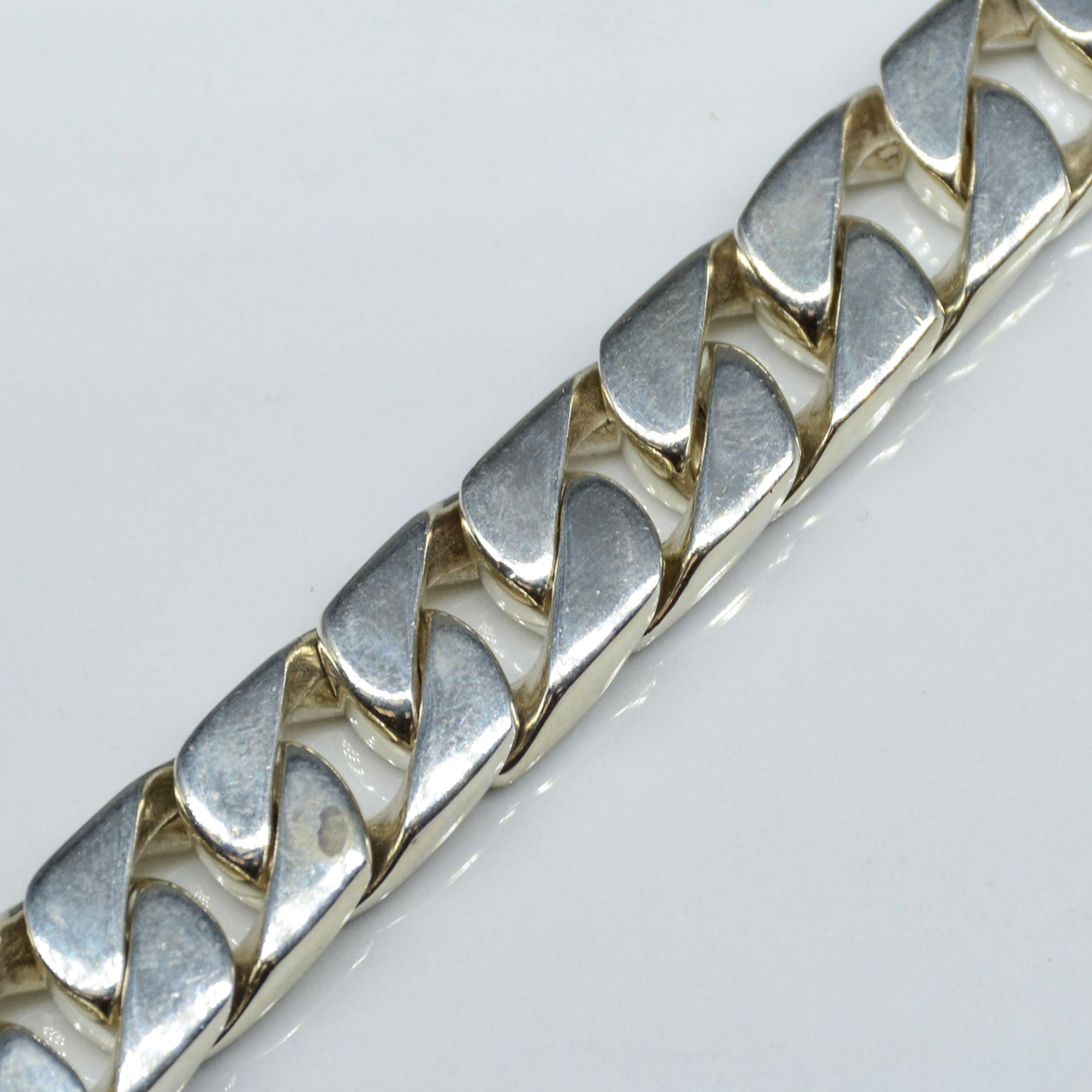 'Tiffany & Co.' Curb Link Bracelet in Sterling