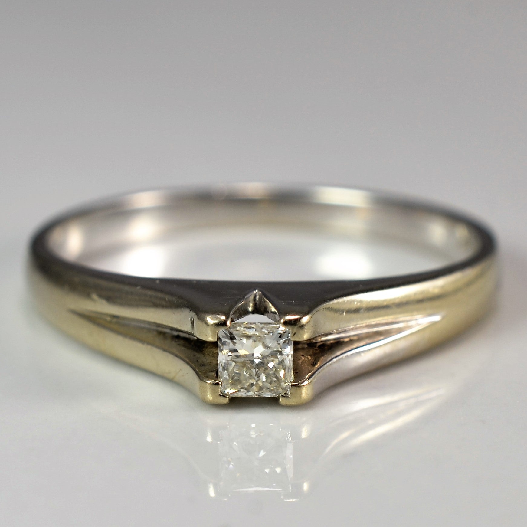 Princess Cut Diamond Ring | 0.15 ct, SZ 7 |