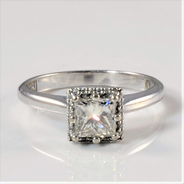 'Tacori' Simply Tacori Halo Diamond Engagement Ring | 1.06ctw | SZ 7.25 |