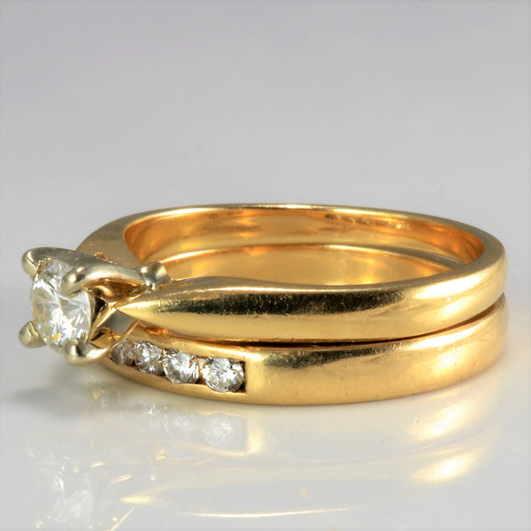 Diamond Engagement Ring Set | 0.48 ctw, SZ 5.75 |