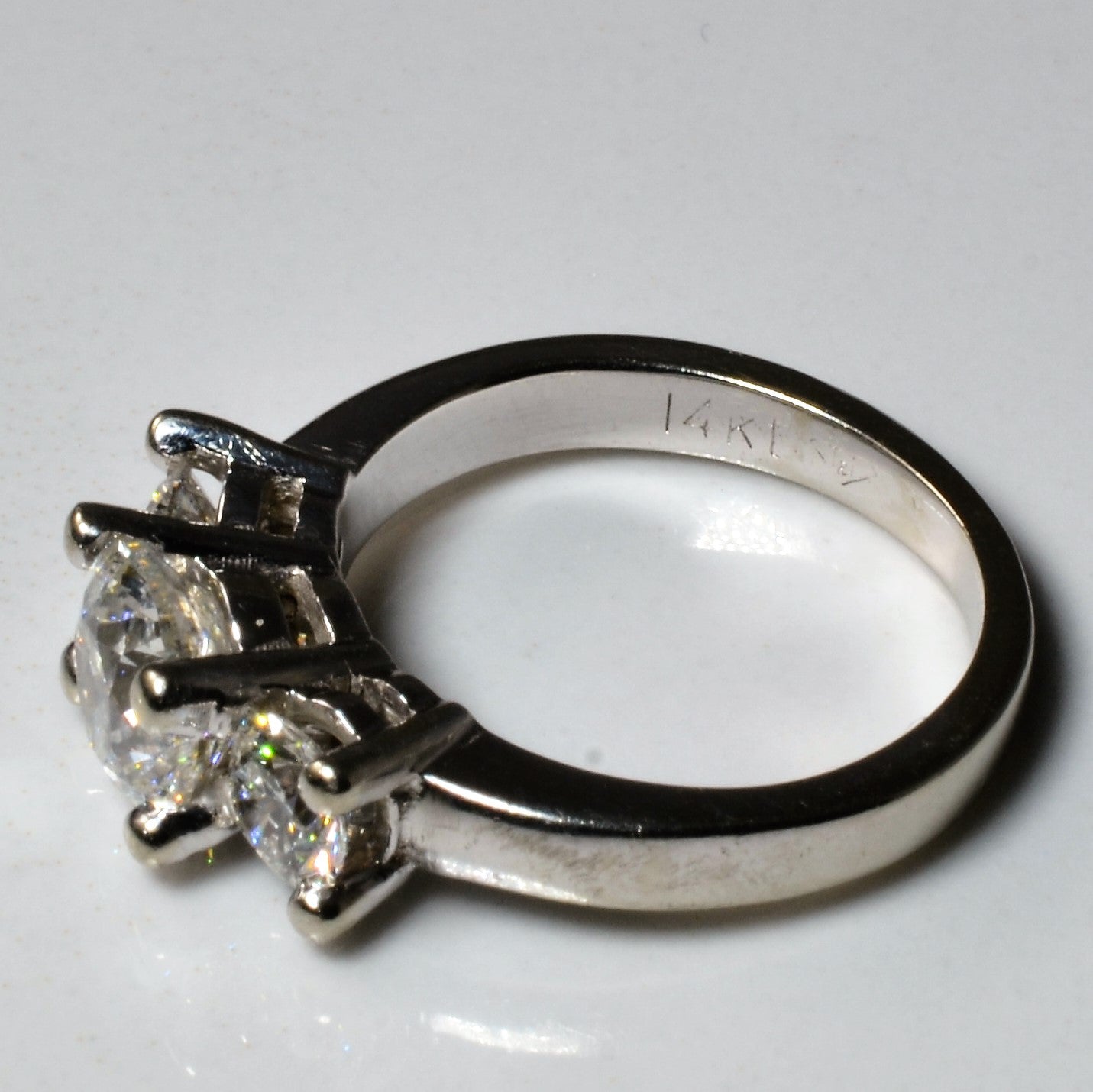 Three Stone Diamond Ring | 2.01ctw | SZ 5 |