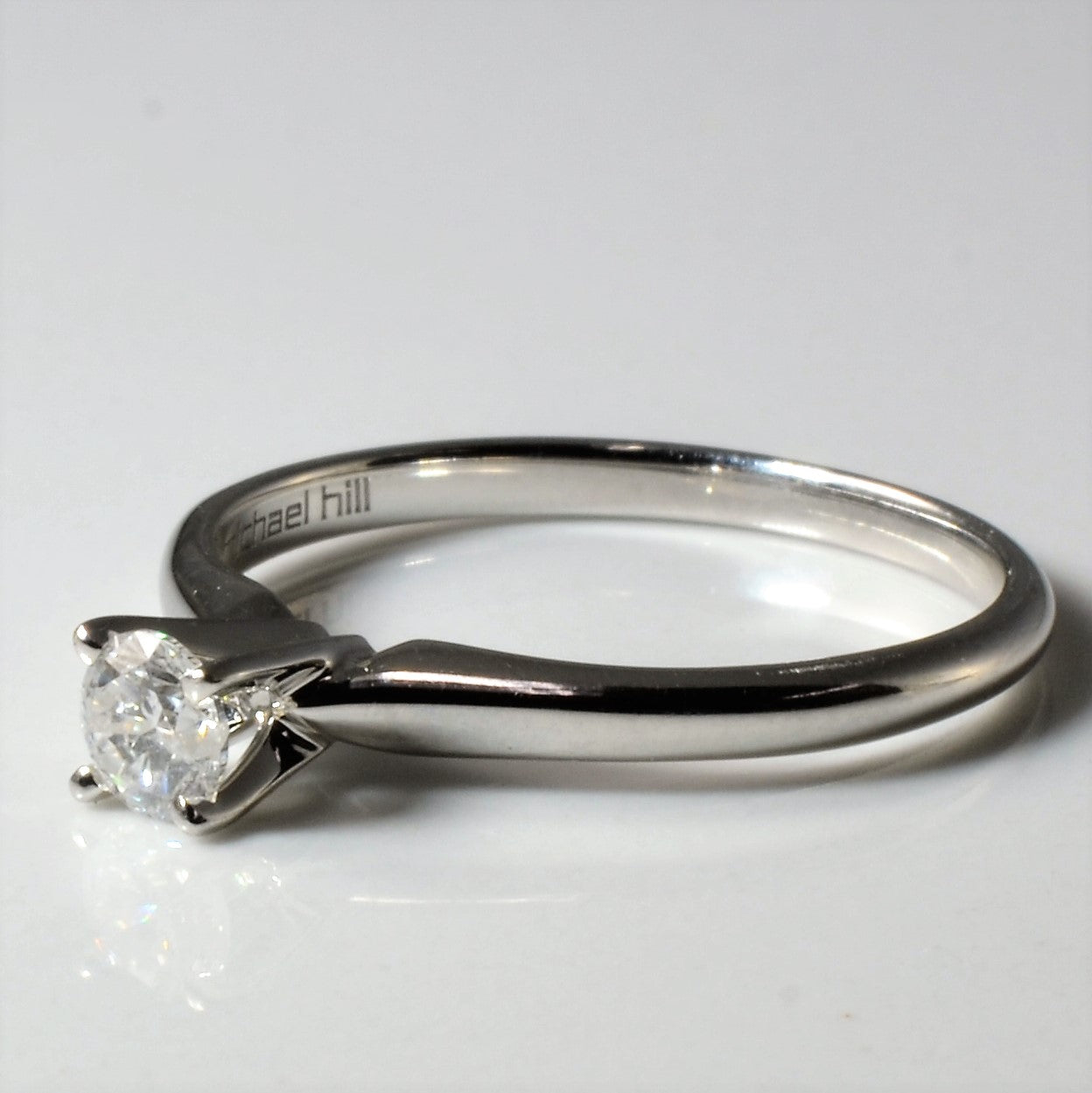 Prong Set Solitaire Diamond Ring | 0.27ct | SZ 6.75 |