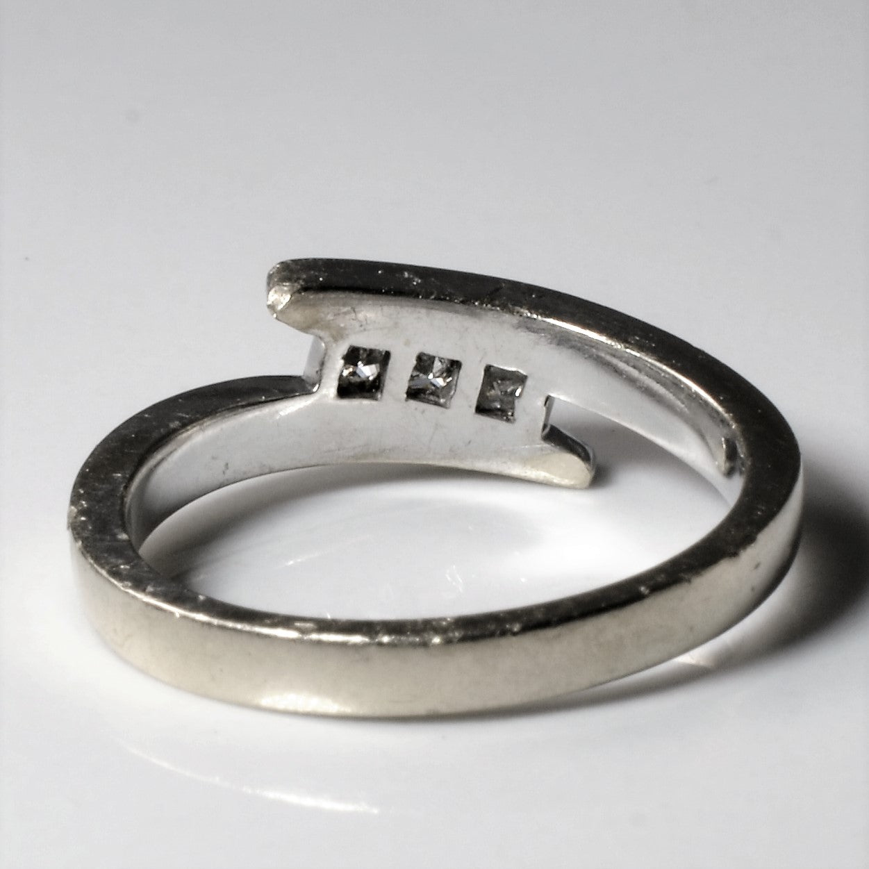 Bypass Princess Diamond Ring | 0.30ctw | SZ 5.5 |