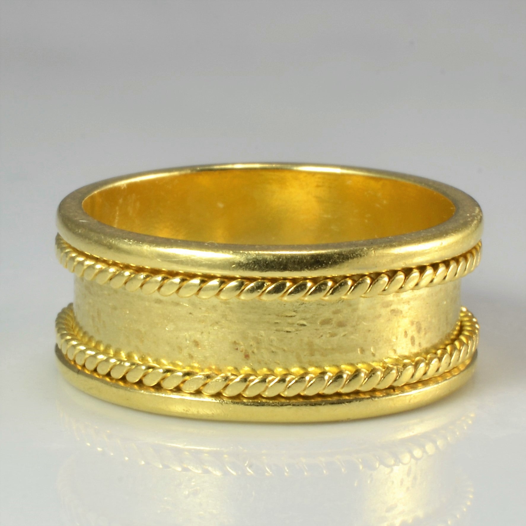 'Birks' Twisted Band Spinner Ring | SZ 5.5 |