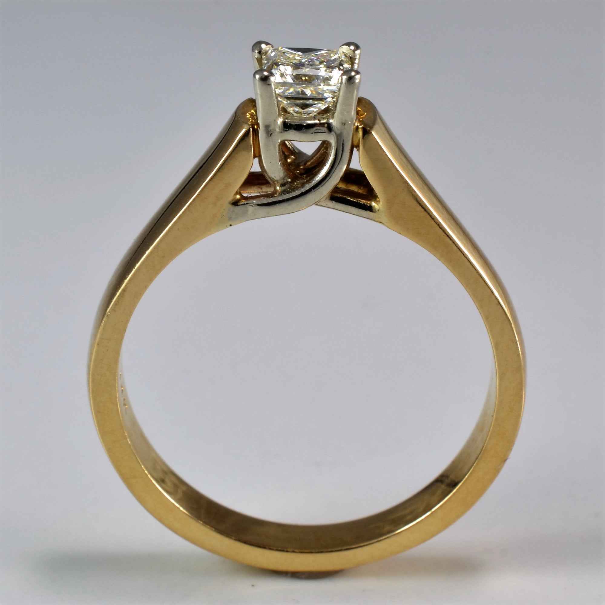 Princess Diamond Solitaire Engagement Ring | 0.40ct | SZ 6.5 |