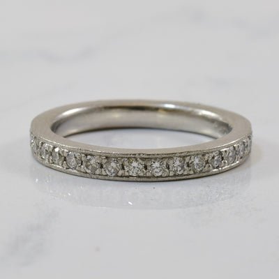 Platinum Eternity Band | 0.48ctw | SZ5.5 |