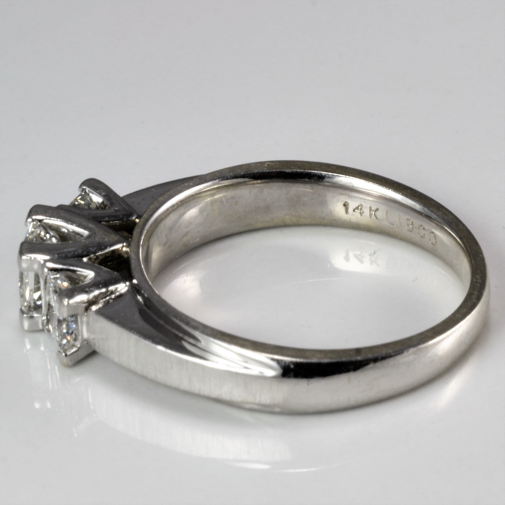Three Stone Diamond Engagement Ring | 1.00 ctw, SZ 7 |