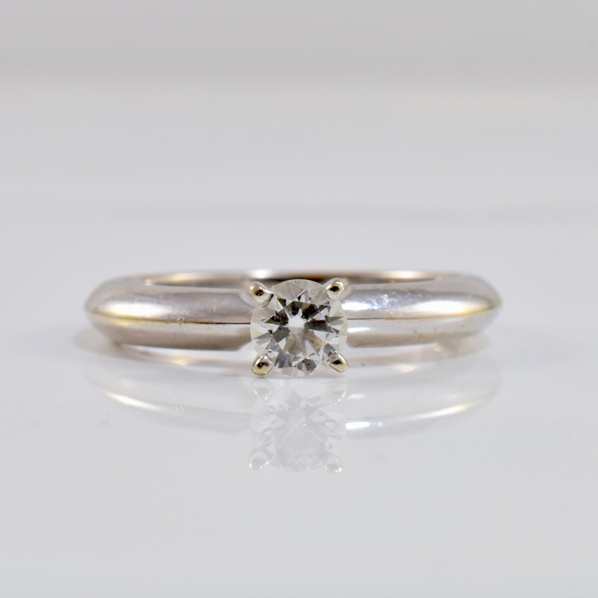 Diamond Solitaire Engagement Ring | 0.30 ct SZ 5 |